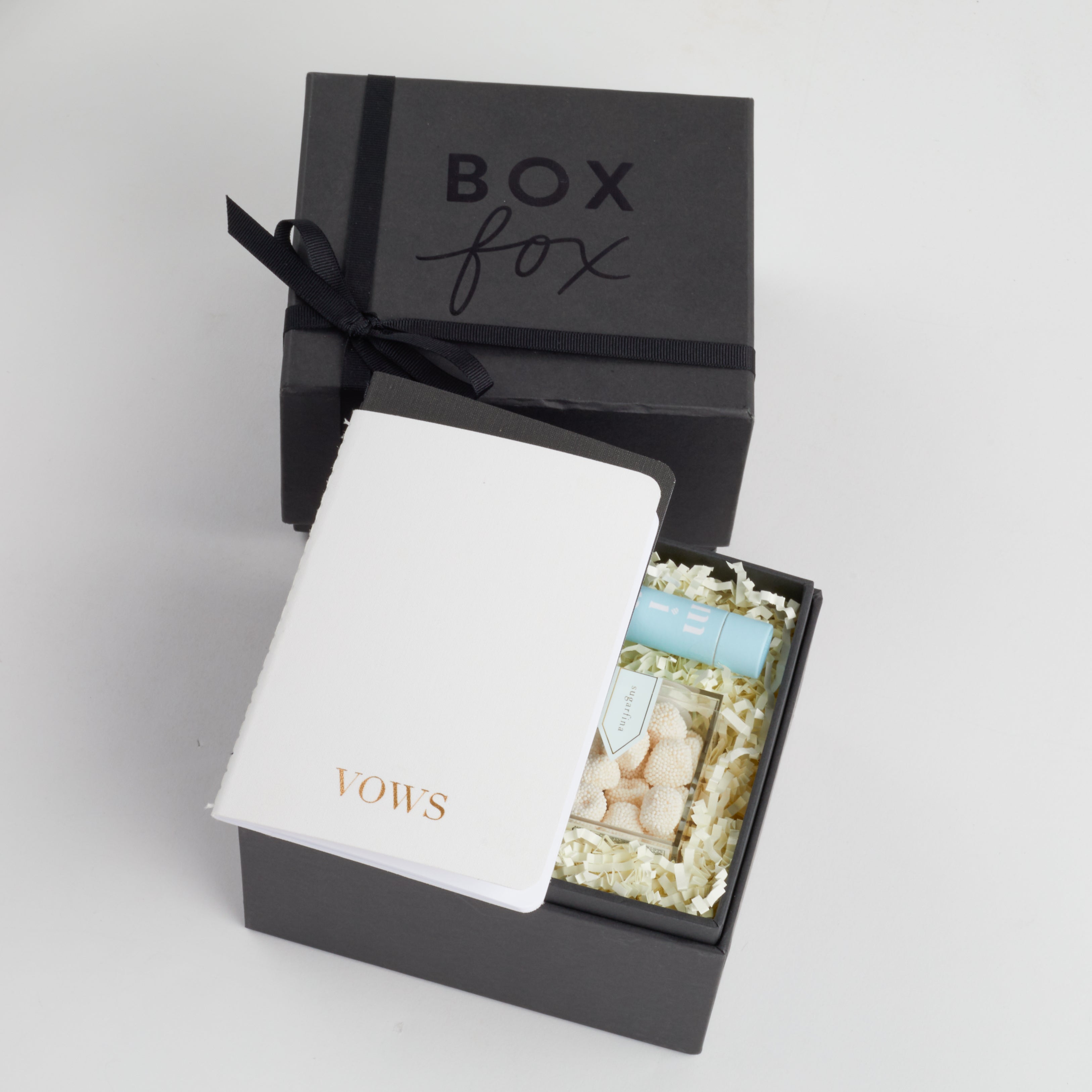 BOXFOX Something Blue Gift Box also available in our Black Matte Gift Box