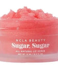 pink lip scrub