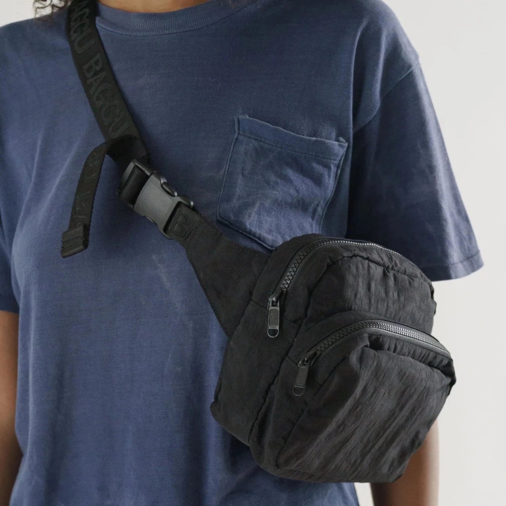 Black Fanny Pack - BOXFOX