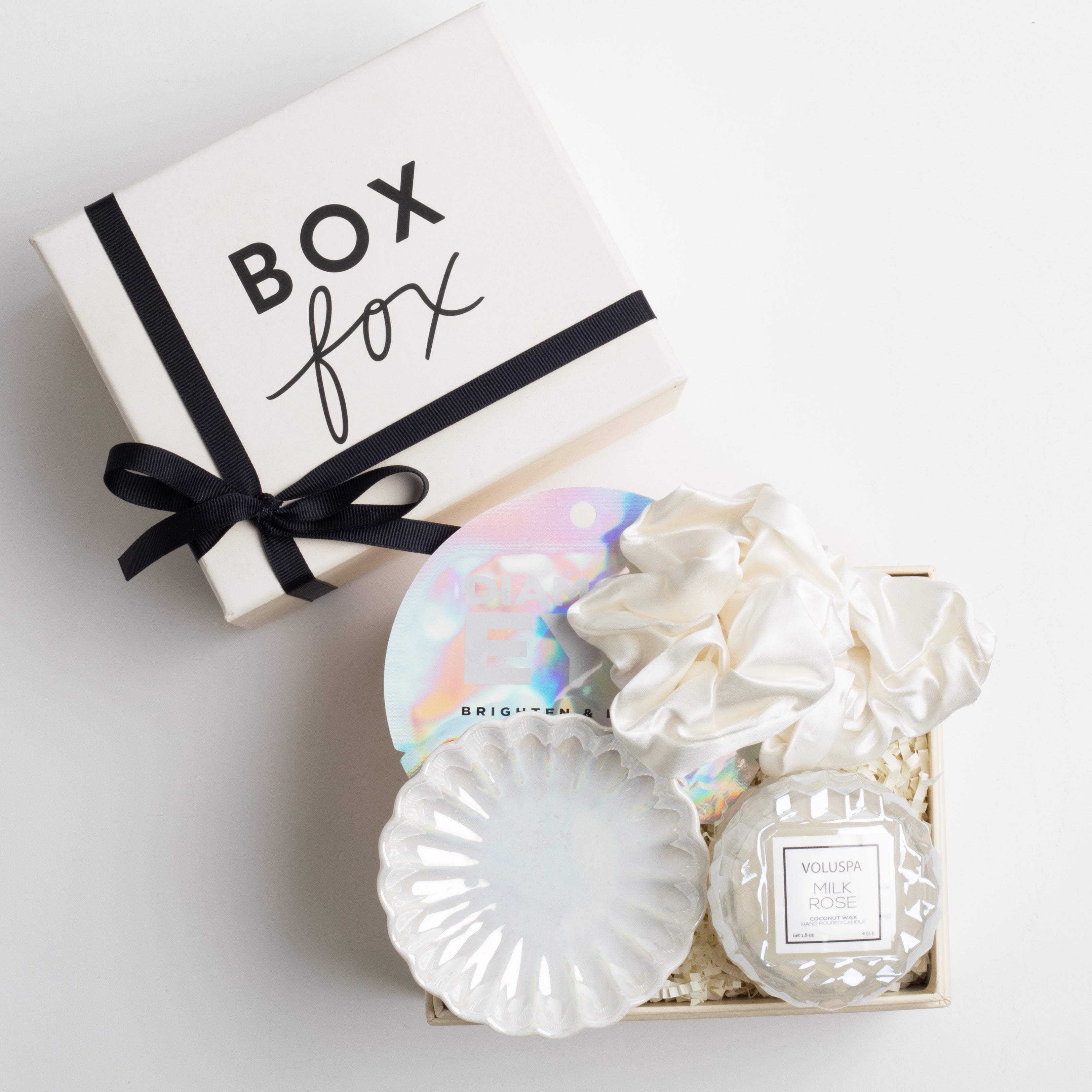BOXFOX For the Bride Gift Box available in our Original Creme Gift Box