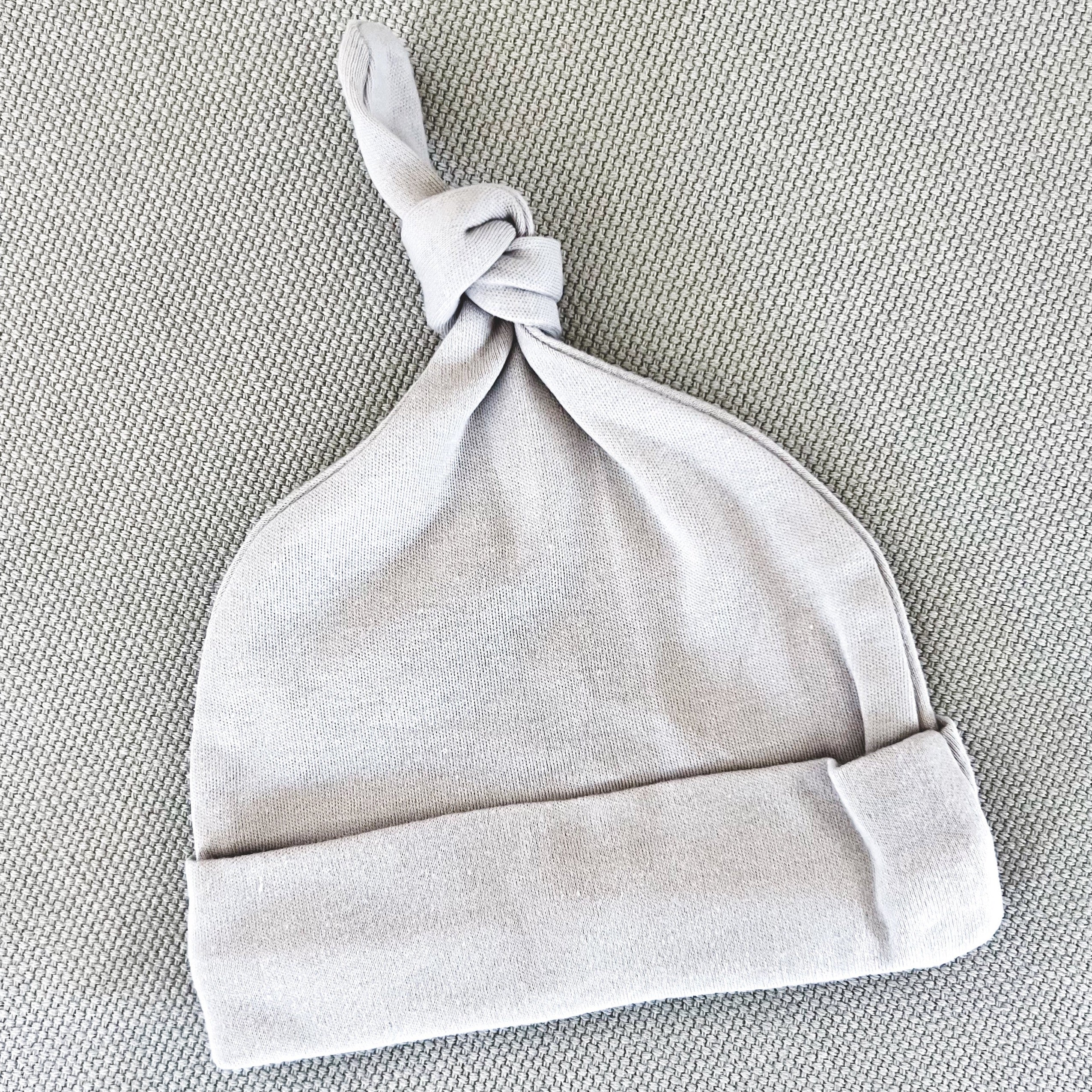 grey baby hat