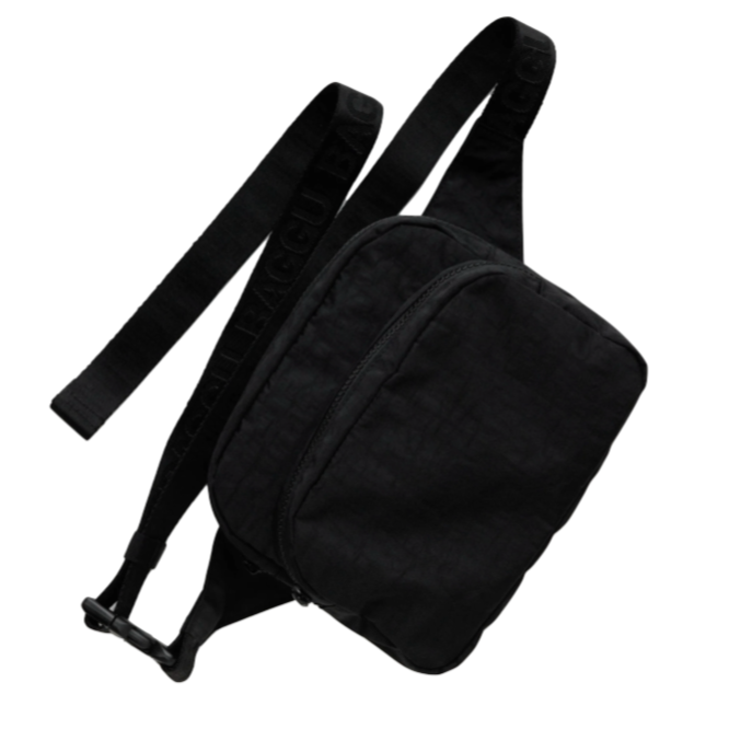 Black Fanny Pack - BOXFOX